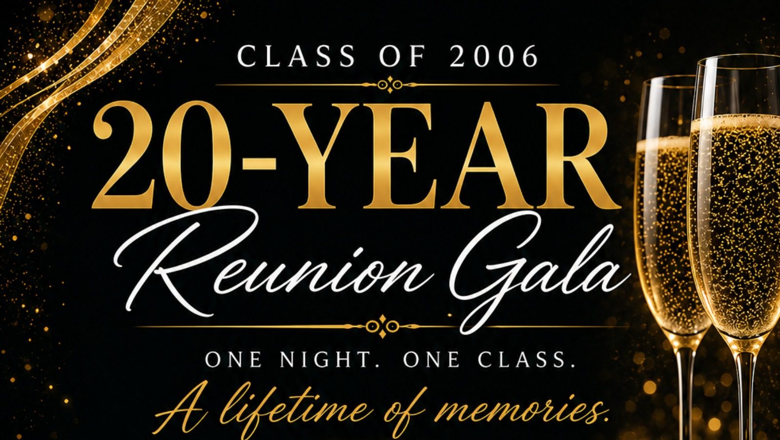 You're Invited: PCHS C/O '06 20-Year Reunion Gala