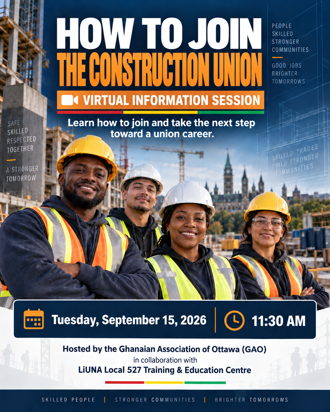 How to Join the Construction Union: Virtual Information Session