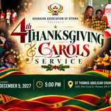 4th Annual Carols & Thanksgiving